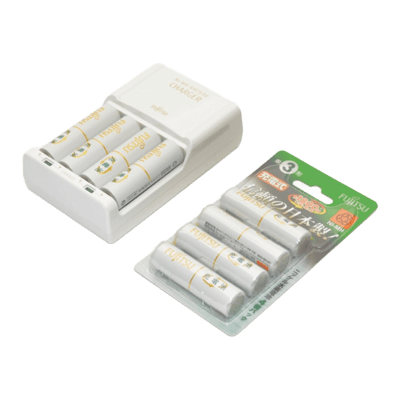 電気、電源関係 ニッケル水素電池＆専用充電器-金井産業株式会社