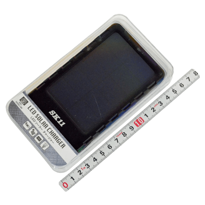 電気、電源関係 電池・充電器 LEDソーラーチャージャー SSC-5000LI-BK-金井産業株式会社