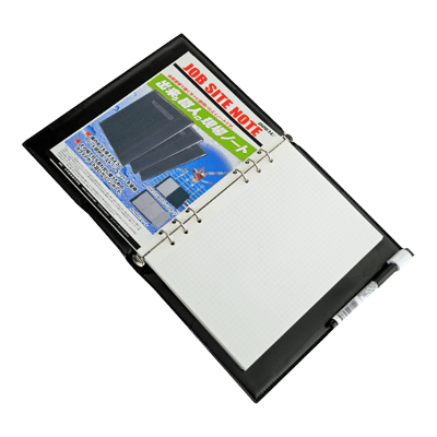 確認用品 黒板 出来る職人の現場ノート-金井産業株式会社