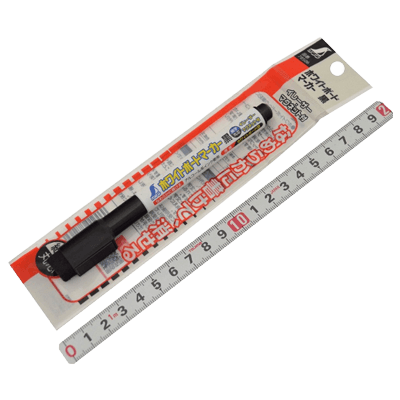 確認用品 黒板 ホワイトボードマーカー黒 細字 丸芯 #78506-金井産業株式会社
