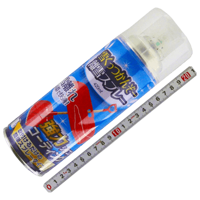 スプレー関係 離雪剤・解氷スプレー 雪くっつかんぞー 離雪スプレー 420ml No.UX-0895-金井産業株式会社