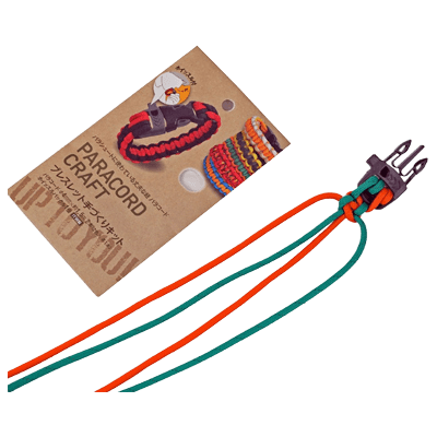 装備品関係 パラコードブレスレット 手づくりキット 44・RP14-金井産業株式会社