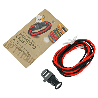 装備品関係 パラコードブレスレット 手づくりキット 16・RP04-金井産業株式会社