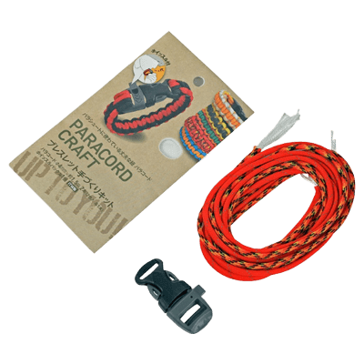 装備品関係 パラコードブレスレット 手づくりキット 55・RP04-金井産業株式会社