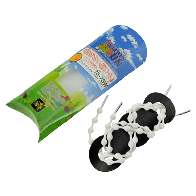 装備品関係 靴・長靴・安全靴 結ばない靴ひも キャタピラン シルクホワイト 75-7SW-金井産業株式会社