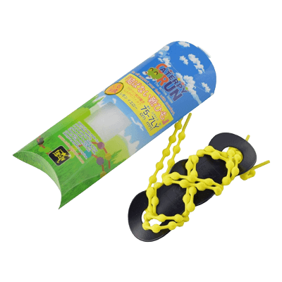 装備品関係 靴・長靴・安全靴 結ばない靴ひも キャタピラン レモンイエロー 75-7LY-金井産業株式会社