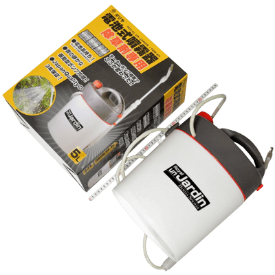 タンク関係 スプレー・ウォータータンク ダリヤ電池式噴霧器 除草剤専用 TGM-5H-金井産業株式会社