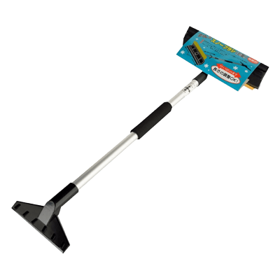 除雪用品 アルミスノーブラシ E型 伸縮式-金井産業株式会社