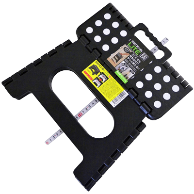 快適商品 テーブル・イス セノ・ビーライト 22CM ブラック 30102-金井産業株式会社