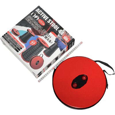 快適商品 テーブル・イス アクティブスツール レッド 30634-金井産業株式会社