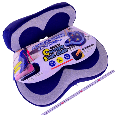 快適商品 テーブル・イス コシックス シートチェアー ネイビーxグレー 60048-金井産業株式会社