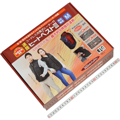 防寒用品 速暖ヒートベストⅢ PHBⅢ-金井産業株式会社