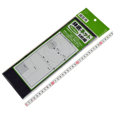 園芸用品 園芸用鉢底ネット 5枚組 10x30cm-金井産業株式会社