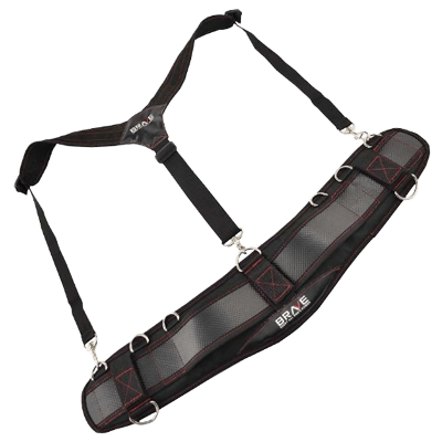 墜落制止用器具関係 (ハーネス、ランヤード、安全帯関係) サスペンダー ハーネスサポーター レッド BRV-SF-RD-金井産業株式会社