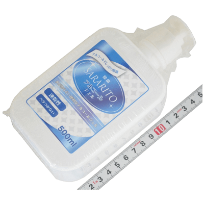 衛生用品 除菌SARAITO アルコールジェル 500ml-金井産業株式会社