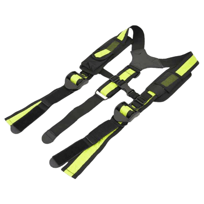 墜落制止用器具関係 (ハーネス、ランヤード、安全帯関係) サスペンダー ベルトハンガー反射帯付 ブラック 5300-3M-金井産業株式会社