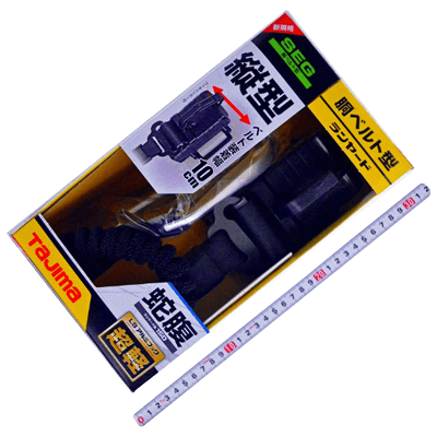 墜落制止用器具関係 (ハーネス、ランヤード、安全帯関係) 胴ベルト用安全帯 胴ベルト用ランヤード 蛇腹縦型L8 B1JR150-TL8BK-金井産業株式会社