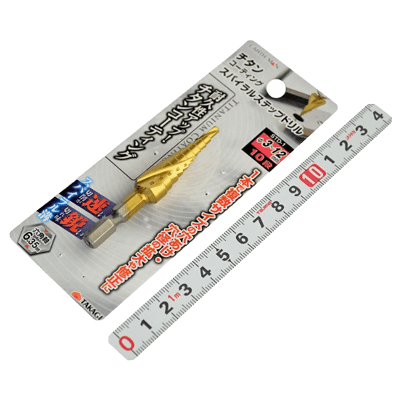 工具関係 スパイラルステップドリルチタンコーティング STD-1-金井産業株式会社