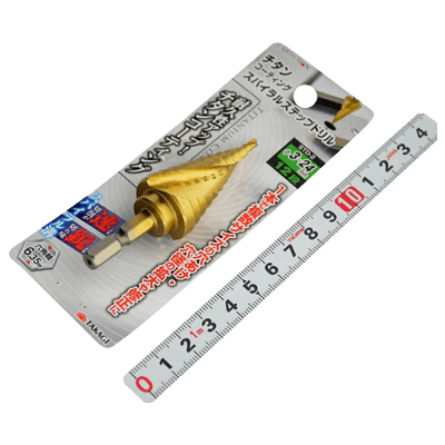 工具関係 スパイラルステップドリルチタンコーティング STD-2-金井産業株式会社