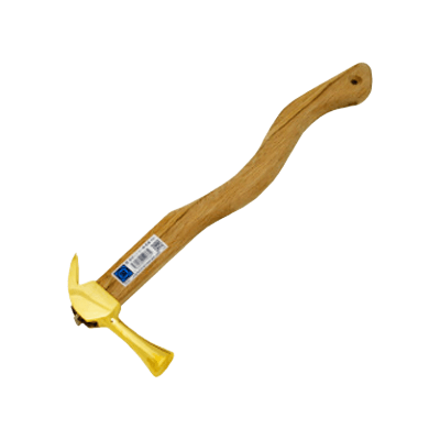 工具関係 仮枠ハンマー 金 止付／止無 小／中 450mm 蛇曲シリーズ-金井産業株式会社