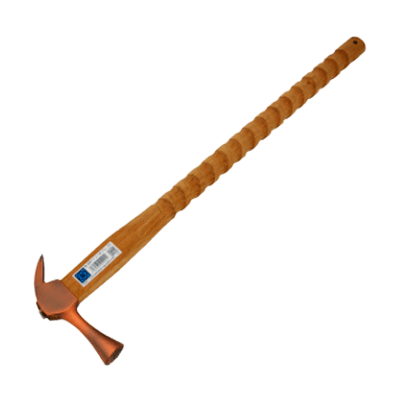 工具関係 仮枠ハンマー 銅 止付／止無 小／中 600mm ラセンシリーズ-金井産業株式会社
