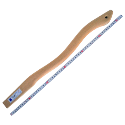 工具関係 樫・仮枠ハンマー柄 蛇曲 600mm-金井産業株式会社