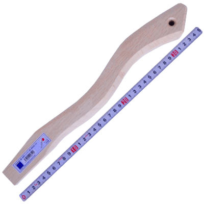 工具関係 樫・仮枠ハンマー柄 角蛇曲 350mm-金井産業株式会社