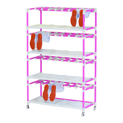 資機材 作業補助器具、関連機材 イレクター差し込み式長靴ラック-日本コンテック株式会社