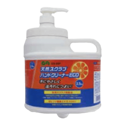 洗車 メンテナンス用品 天然スクラブハンドクリーナーECO ポンプ式/詰替用-株式会社共ショウ