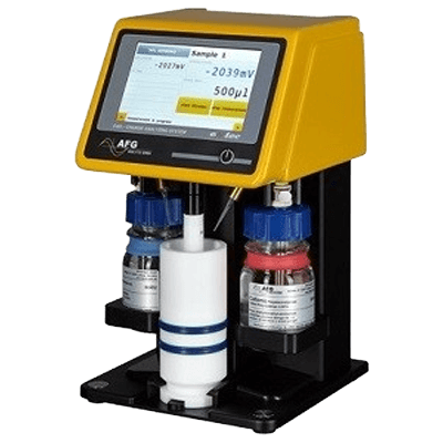 紙パルプ・シート物性評価 流動電位方式コロイド粒子電荷量計 CAS touch!-三洋貿易株式会社