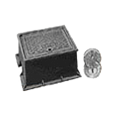 支持金具付き 鍵付き散水栓ボックス B3ALK-伊藤鉄工株式会社