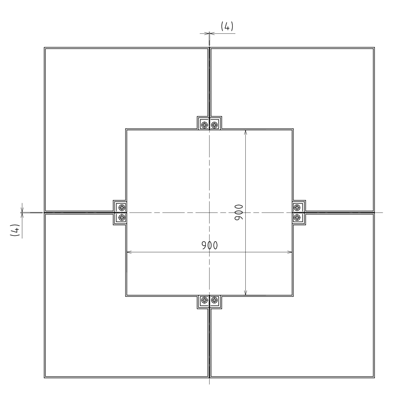 インターロッキングブロック用 角型ツリーエレガンス ITSI-1809-伊藤鉄工株式会社