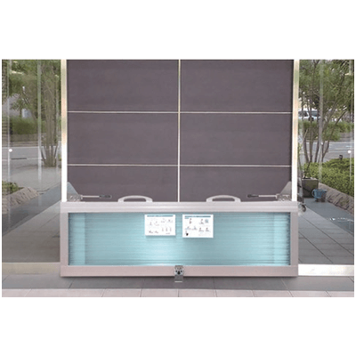 軽量パネル簡易式止水板 パルウォーターパネル1段タイプ-ケージーパルテック株式会社