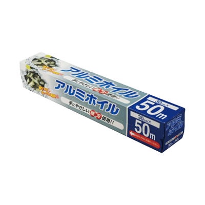 食品包装資材・袋類 食品包装シート・ペーパー 業務用アルミホイル 30cm×50m 紙刃-木村容器株式会社