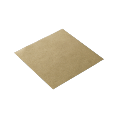 食品用容器 菓子容器／トレー ペーパーココットシート (160角 茶)-木村容器株式会社