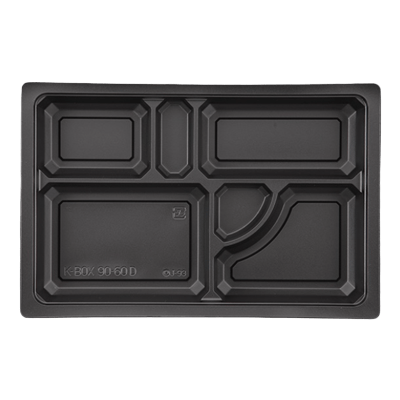 食品用容器 仕出し容器 K-BOX (600) 90-60D中仕切-木村容器株式会社