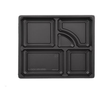 食品用容器 仕出し容器 K-BOX (600) 80-80B 中仕切-木村容器株式会社