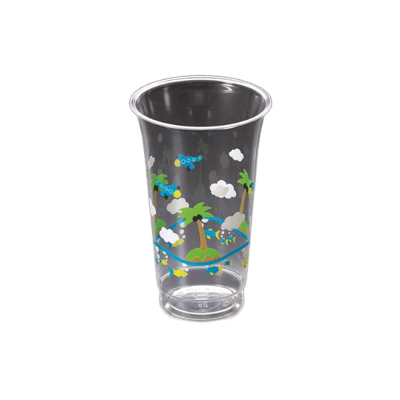 プラスチックコップ サマーバケーション 10oz DIP-302DP-木村容器株式会社