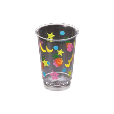 プラスチックコップ フルーツパラダイス 12oz CIP-364DP-木村容器株式会社