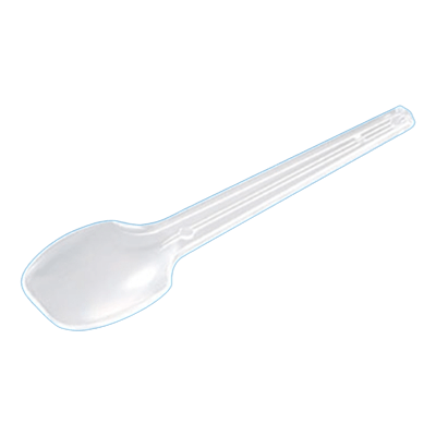 使い捨てカトラリー ＜100本＞ デザートスプーン 100 単袋入-木村容器株式会社