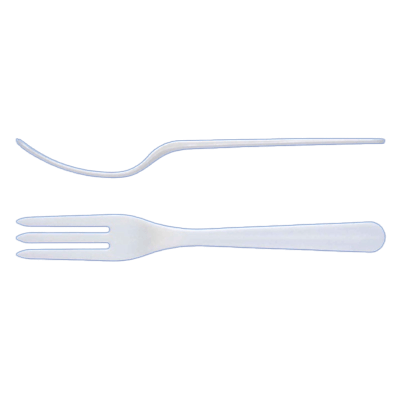 箸・カトラリー・ストロー バラ 白 -TK フォーク#170-木村容器株式会社