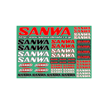 For Sky オリジナルグッズ SANWAデカール (CLR/カラー)-三和電子機器株式会社