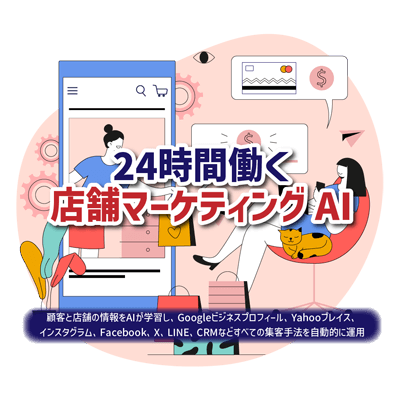 24時間働く店舗マーケティングAI imachika-株式会社パワーサポート
