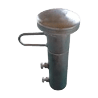 現場環境用品 吹流し 吹流し単管取付金具 1129-0205-09-株式会社グリーンクロス