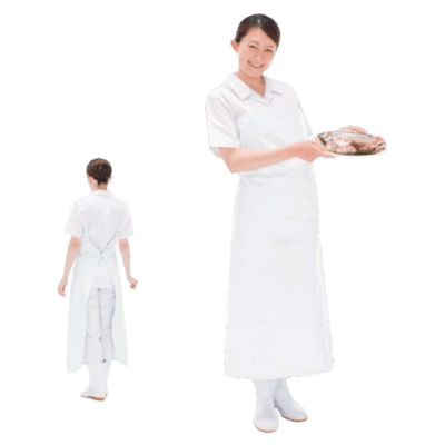 ワンタッチエプロン-株式会社ジンナイ