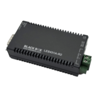 Modbus 耐環境性能 シリアルサーバ LES431A-R2-ブラックボックス・ネットワークサービス