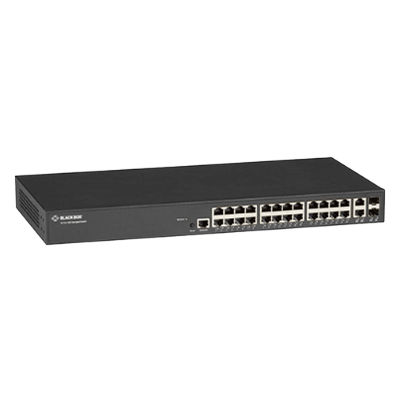 ギガビット L2+ マネージド スイッチ - 26ポート LGB1126A-R2-ブラックボックス・ネットワークサービス