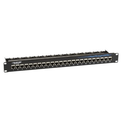 CAT5e フィードスルー パッチパネル-ブラックボックス・ネットワークサービス