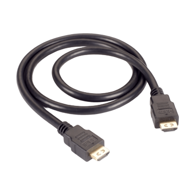 イーサネット対応 HDMI ケーブル グリップコネクタ付 – HDMI 2.0, 4K 60Hz UHD-ブラックボックス・ネットワークサービス
