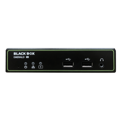 SE KVM-over-IP - DisplayPort, USB 2.0, オーディオ, RJ45-ブラックボックス・ネットワークサービス